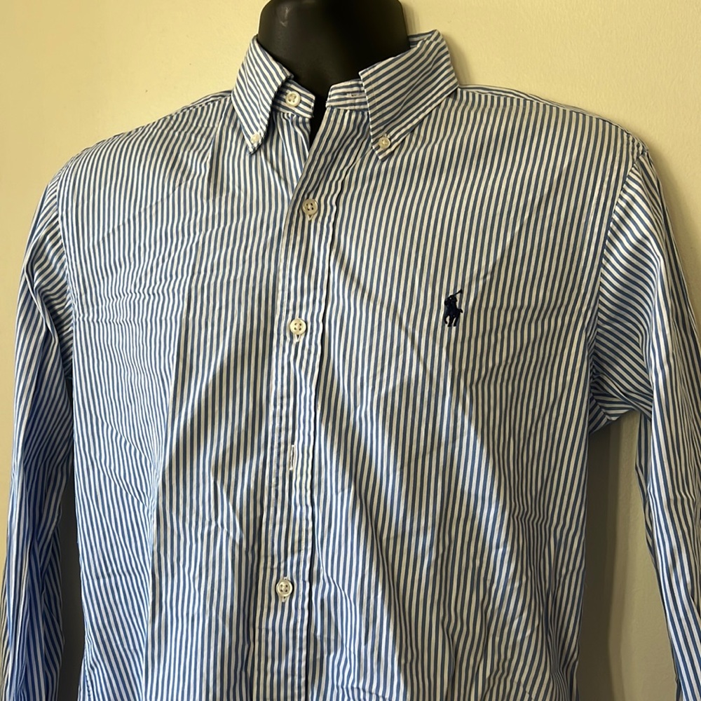 Ralph Lauren button-down striped shirt